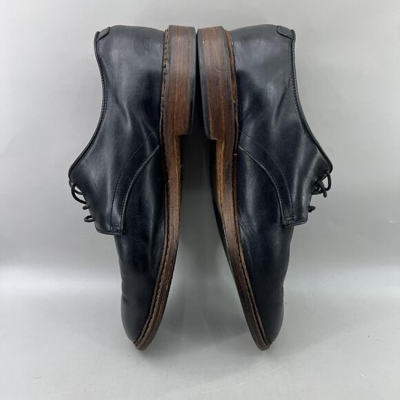 Allen Edmonds Academy Plain Toe Shoes Men Size 10.5 3E Wide Black Dress Oxford main image 8